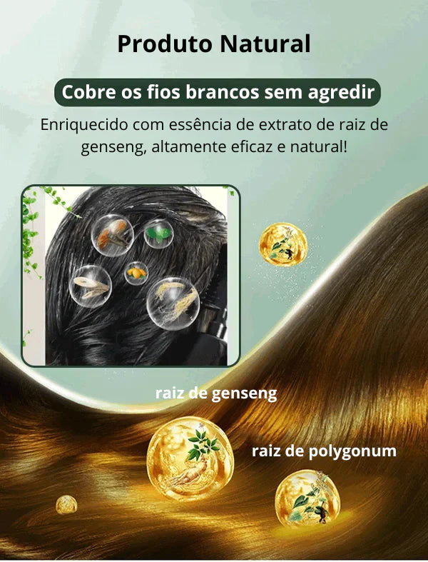 Tinta de Cabelo Vegetal NaturiColor Beleza e Brilho Natural + Brinde Exclusivo 🎁